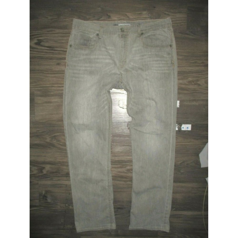 BKE Jake Straight Gray Jeans 38R Stretch